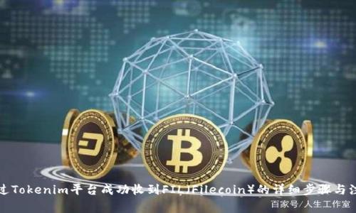 如何通过Tokenim平台成功收到FIL（Filecoin）的详细步骤与注意事项