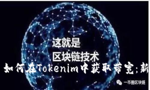 ### 如何在Tokenim中获取带宽：新手指南