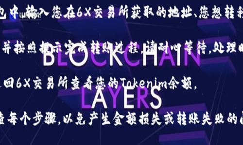 要将Tokenim转移到6X交易所，您可以按照以下步骤进行：

1. **创建6X账户**：如果您还没有6X交易所的账户，首先需要注册。访问6X交易所官网，并按照指示完成注册流程。

2. **验证身份**：根据6X交易所的要求，您可能需要进行身份验证。这通常包括提供身份证明和其他相关信息。

3. **获取钱包地址**：在6X交易所登录后，找到“存款”或“充值”选项。选择Tokenim并获取您的6X Tokenim钱包地址。

4. **访问Tokenim钱包**：通过访问您的Tokenim钱包，您需要找到“发送”或“转账”选项。

5. **输入转账信息**：在Tokenim的钱包中，输入您在6X交易所获取的地址、您想转移的Tokenim数量，并确认所有信息无误。

6. **确认转账**：点击“发送”或“确认”，并按照提示完成转账过程。请耐心等待，处理时间可能会有所不同。

7. **检查余额**：转账完成后，您可以返回6X交易所查看您的Tokenim余额。

请确保在进行加密货币转账时，仔细检查每个步骤，以免产生金额损失或转账失败的问题。