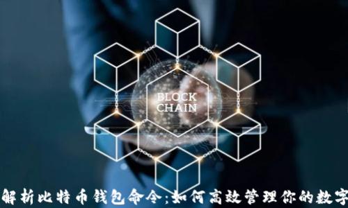 
全面解析比特币钱包命令：如何高效管理你的数字资产