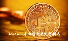 Tokenim导出密钥的完整指南