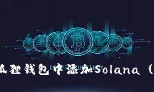 如何在小狐狸钱包中添加Solana (SOL) 资产