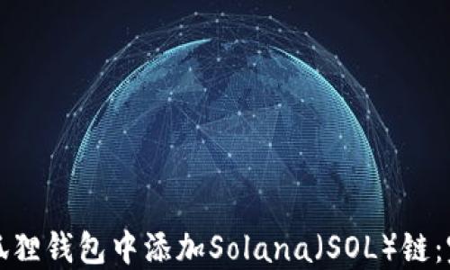 
如何在狐狸钱包中添加Solana（SOL）链：完整教程