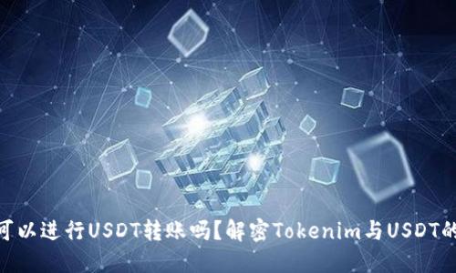 Tokenim可以进行USDT转账吗？解密Tokenim与USDT的转账能力