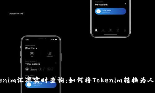 Tokenim汇率实时查询：如何将Tokenim转换为人民币