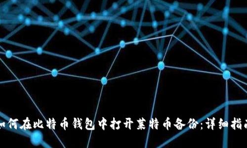 如何在比特币钱包中打开莱特币备份：详细指南