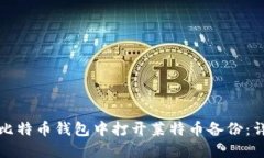 如何在比特币钱包中打开莱特币备份：详细指南