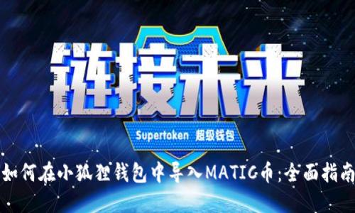 如何在小狐狸钱包中导入MATIC币：全面指南